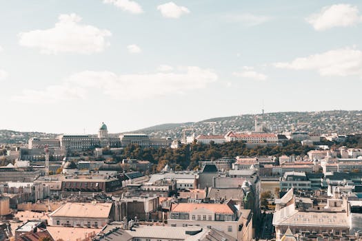 Budapest varos latkep